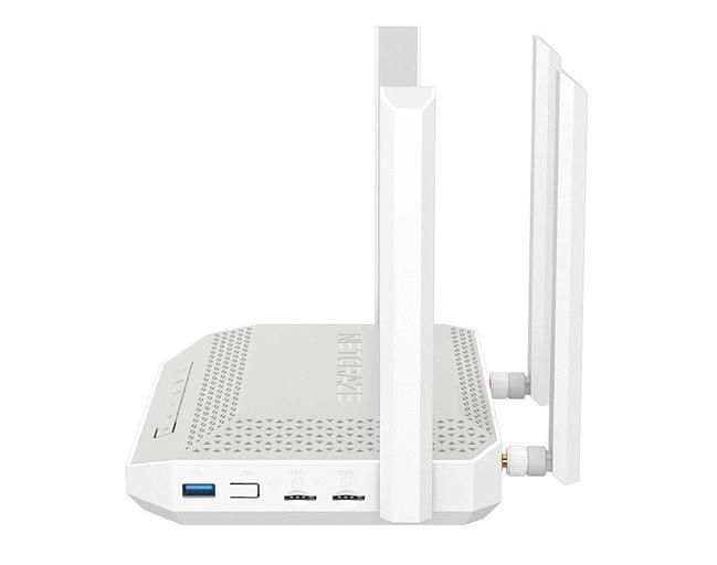 Netcraze Hopper 4G+ (NC-2312) Гигабитный интернет-центр с модемом 4G+, двумя слотами для SIM-карт, Mesh Wi-Fi 6 AX3000 фото 3
