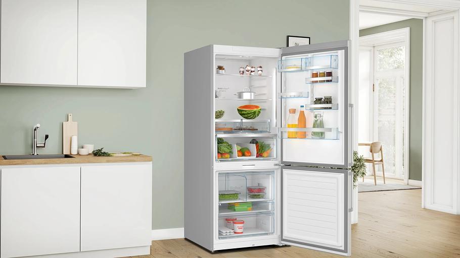 Холодильник Bosch KGP76AIC0N 2-хкамерн. нержавеющая сталь фото 8