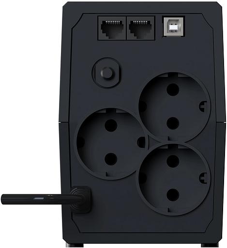 Источник бесперебойного питания Ippon Back Basic 650S New Euro 360Вт 650ВА черный фото 3