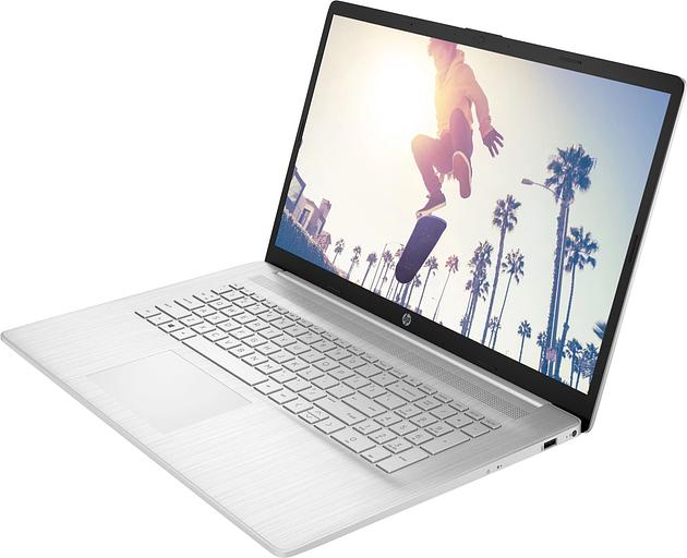 Ноутбук HP 17-cp3166mg Ryzen 7 7730U 16Gb SSD512Gb AMD Radeon Graphics 17.3" IPS FHD (1920x1080) FreeDOS silver WiFi BT Cam (802H9EA) фото 2
