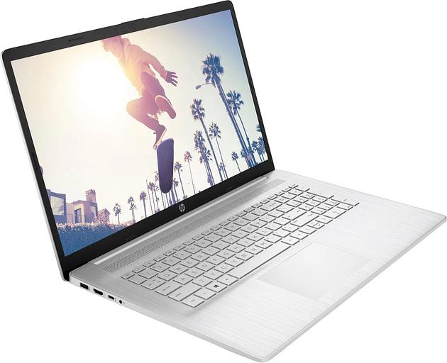 Ноутбук HP 17-cp3166mg Ryzen 7 7730U 16Gb SSD512Gb AMD Radeon Graphics 17.3" IPS FHD (1920x1080) FreeDOS silver WiFi BT Cam (802H9EA) фото 3