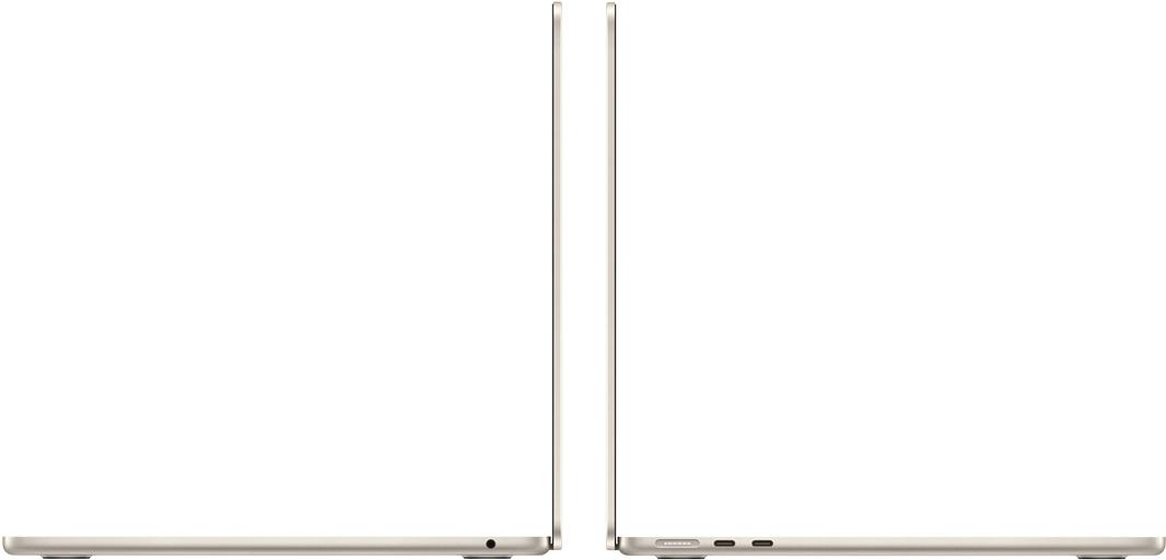 Ноутбук Apple MacBook Air A3240 M4 10 core 16Gb SSD256Gb/8 core GPU 13.6" Liquid Retina (2560x1664) macOS star WiFi BT Cam (MW0Y3LL/A) фото 3