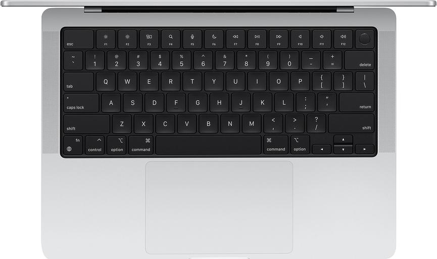 Ноутбук Apple MacBook Pro A3112 M4 10 core 16Gb SSD1Tb/10 core GPU 14.2" Liquid Retina XDR (3024x1964) macOS silver WiFi BT Cam (MW2X3LL/A) фото 2