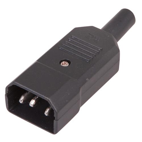 Штекер сетевой на шнур C14, фото 1