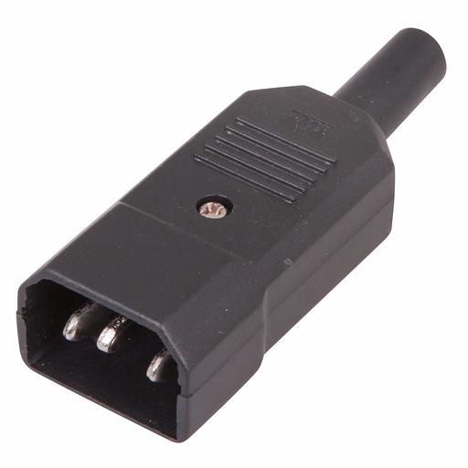 Штекер сетевой на шнур C14, фото 2