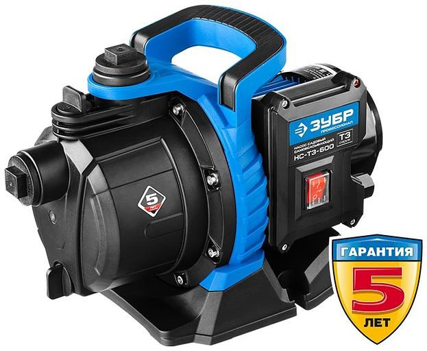 Насос садовый Зубр НС-Т3-600 600Вт 3300л/час фото 1