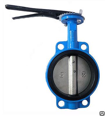 Затвор ГОСТ 12521-89 ду250 с чугунным диском для труб фото 1