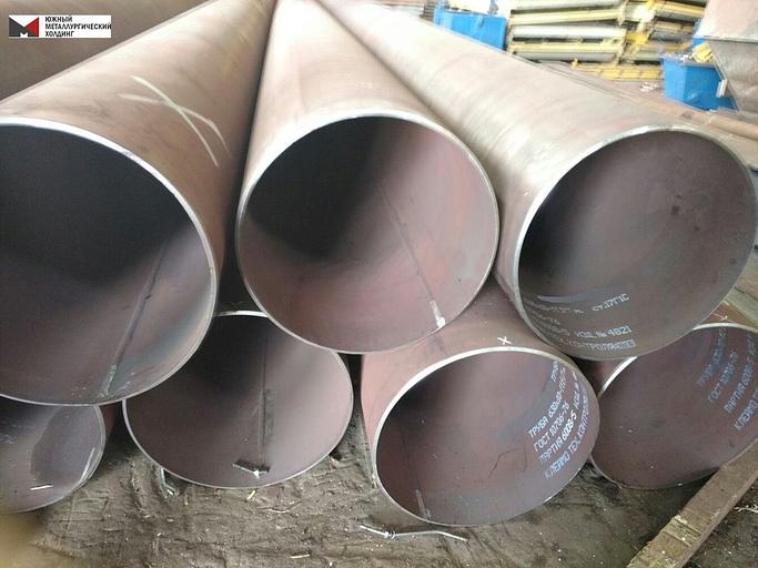 Труба б/у 820 стенка 9 прямошовная газ поверхность чистая фото 1