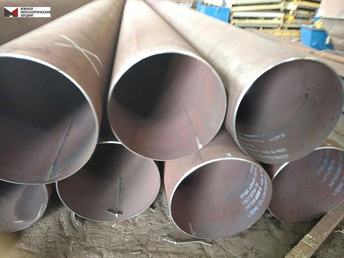 Труба б/у 820 стенка 12,5 прямошовная газ поверхность битум фото 1
