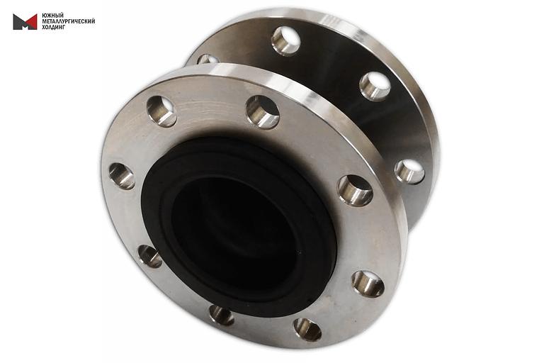 Компенсатор резиновый антивибрационный Ду 80 ру16 zetkama фото 1