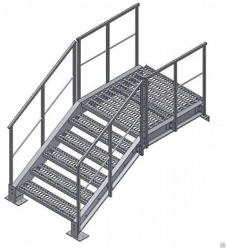 Ограждение лестниц ОЛХ и ОГХ фото 1