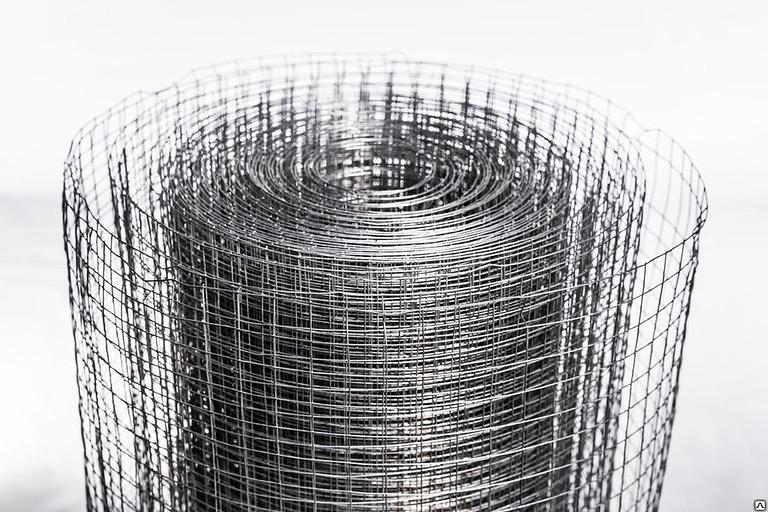 Сетка сварная оцинкованная сварена из проволоки 25.4х12.7 1.8 мм фото 1