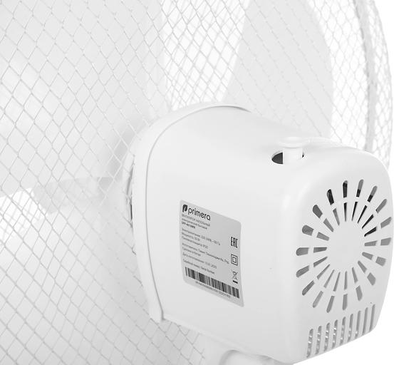 Вентилятор напольный Primera SFP-4010MX 50Вт скоростей:3 белый фото 7