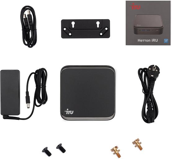 Неттоп IRU Tactio 310TLCN i3 1115G4 (3) 16Gb SSD256Gb UHDG Windows 11 Pro GbitEth WiFi BT 65W черный (2136303) фото 9