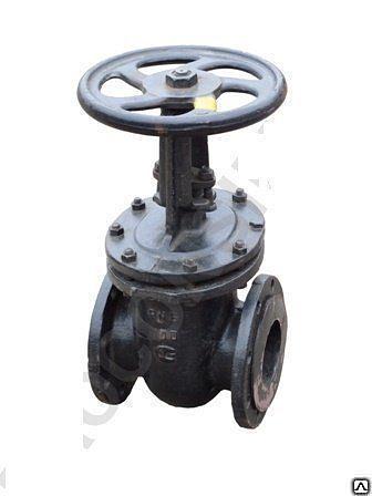 Задвижка чугунная 30ч7бк с параллельным затвором для труб фото 1