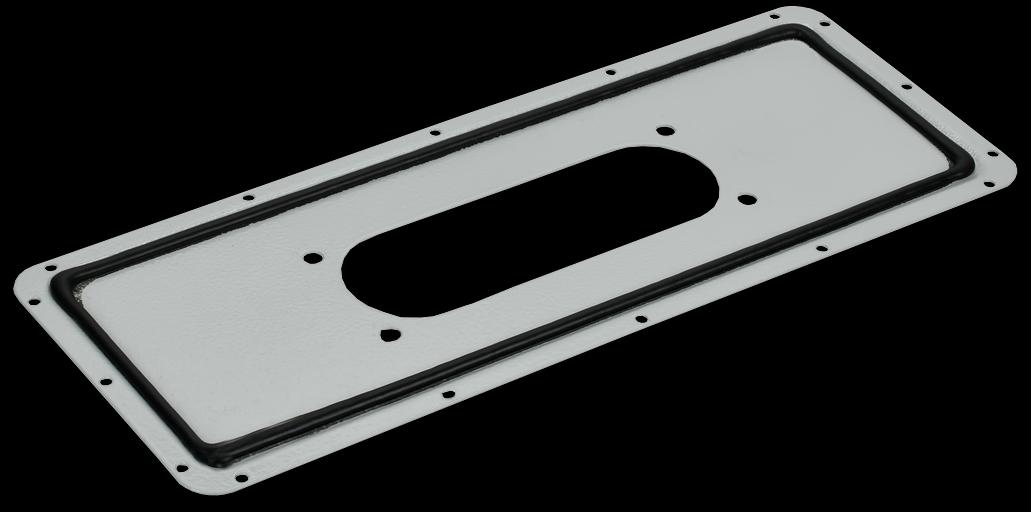 Фланец кабельный TITAN 445х170 с отверстием фото 2