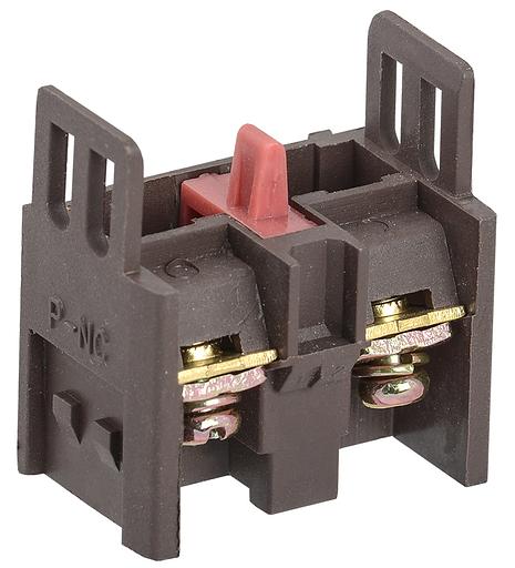 Контакт дополнительный для светосигнальной арматуры 1НЗ фото 1