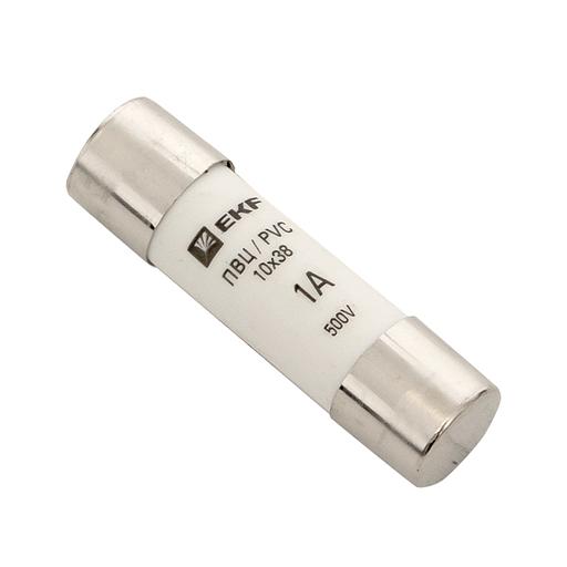 Вставка плавкая цилиндрическая ПВЦ 10х38 1А EKF pvc-10x38-1 фото 1