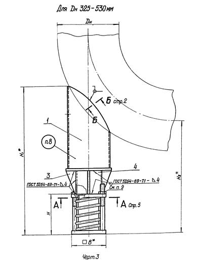 Опоры пружинные отводов ОСТ 34 268-75 фото 1