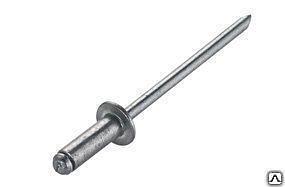 Заклепка вытяжная нержавеющая 4х12 DIN 7337 фото 1