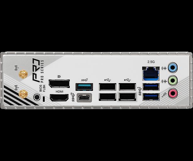 Материнская плата ASROCK B850M PRO RS WIFI, AM5, B850, 4*DDR5, 4*SATA, 3*M.2, 4*USB 2.0, 3*USB 3.2, Type-C, 2*PCIx16, 1*M.2 (Key E), HDMI+DP, mATX фото 3