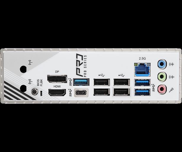 Материнская плата ASROCK A620AM Pro RS, AM5, A620, 4*DDR5, 4*SATA, 3*M.2, 4*USB 2.0, 4*USB 3.2, Type-C, 2*PCIx16, 1*M.2 (Key E), HDMI+DP, mATX фото 2