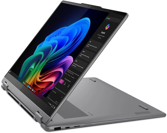Ноутбук Lenovo Yoga 7 16ILL10 Core Ultra 7 256V 16Gb SSD1Tb Intel Arc 140V 16" OLED Touch 2.8K (2880x1800) без ОС grey WiFi BT Cam (83JT0028RK) фото 5
