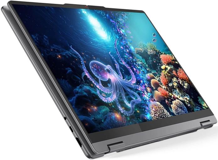 Ноутбук Lenovo Yoga 7 16ILL10 Core Ultra 7 256V 16Gb SSD1Tb Intel Arc 140V 16" OLED Touch 2.8K (2880x1800) без ОС grey WiFi BT Cam (83JT0028RK) фото 7