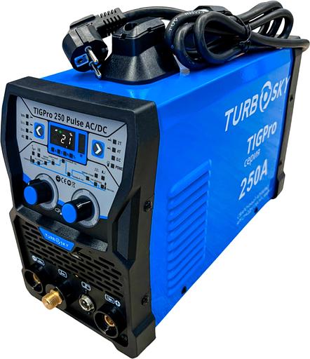Сварочный аппарат Turbosky TIGPro 250 Pulse MIG-MAG/ММА/TIG 6.0кВт фото 1
