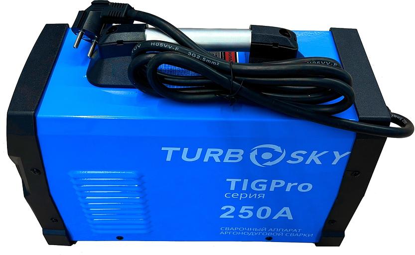 Сварочный аппарат Turbosky TIGPro 250 Pulse MIG-MAG/ММА/TIG 6.0кВт фото 2