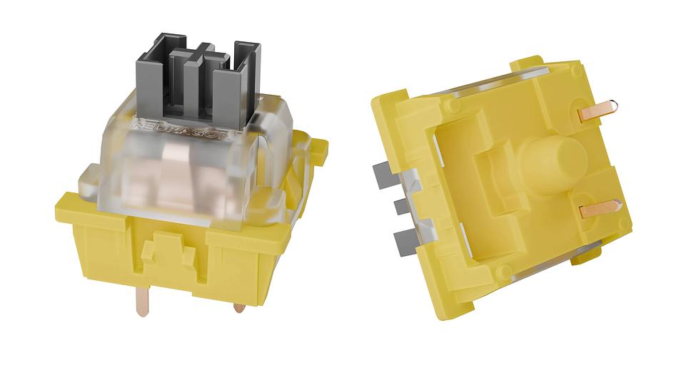 Redragon Переключатели Bullet S желтый/черный,24 шт. фото 1