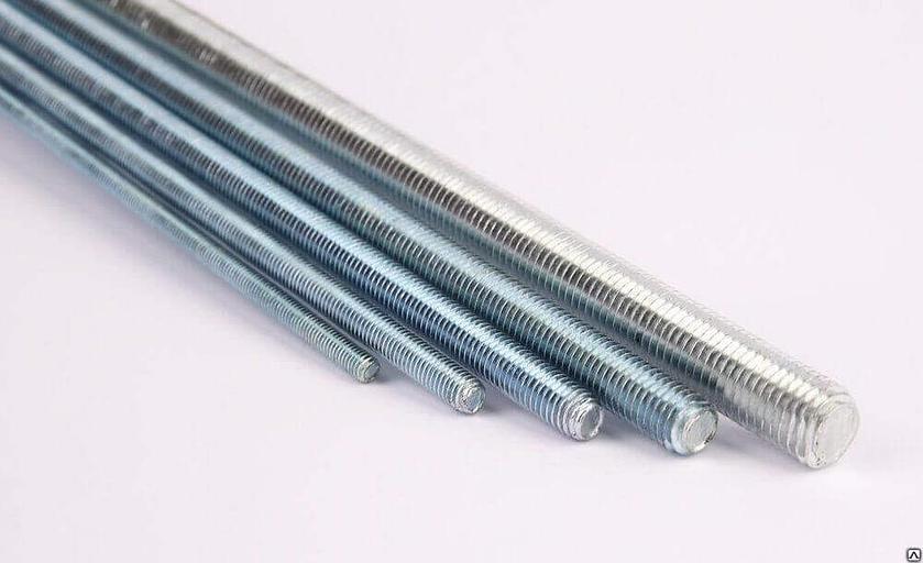 Шпилька резьбовая М8 DIN 975 фото 1