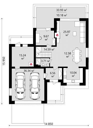 Проект дома KDR – 111 фото 4