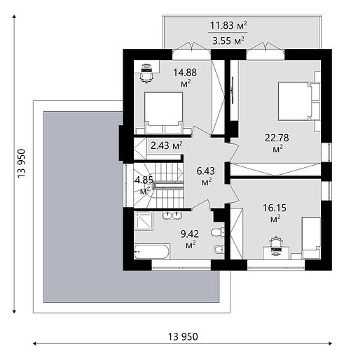 Проект дома KDR – 115 фото 4