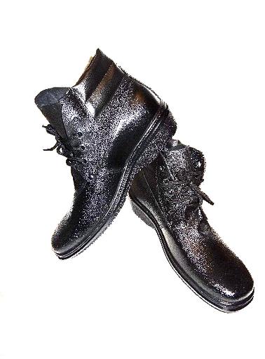 Ботинки женские комбинированные с глухим клапаном 3-35 опт фото 1