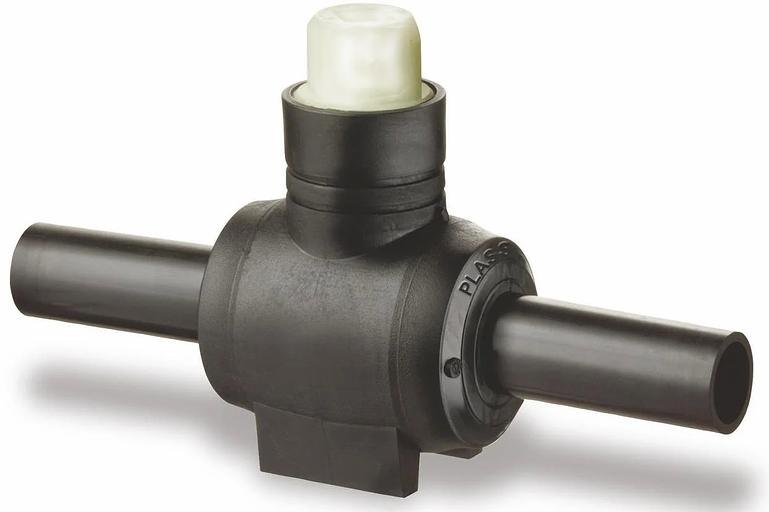 Кран шаровой 40 ПЭ100 SDR11 полиэтиленовый подземный фото 1