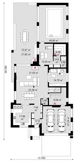 Проект дома KDR – 128 фото 4