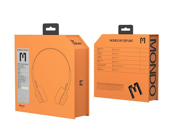 Накладные Bluetooth наушники Mondo by Defunc Freestyle On-Ear. Цвет: Серый [Greige] фото 5