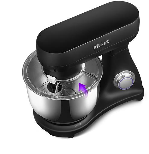 Миксер планетарный Kitfort КТ-3076 1800Вт черный фото 4
