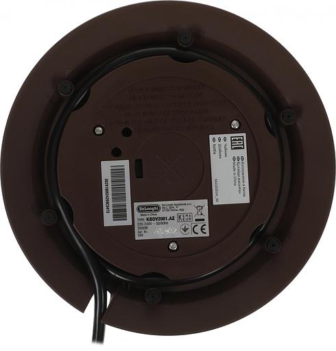 Чайник электрический Delonghi KBOV2001.AZ 1.7л. 2000Вт голубой корпус: металл/пластик фото 10