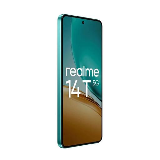 Смартфон Realme 14T 5G 12+256 RMX5078 12+256 зеленый фото 3