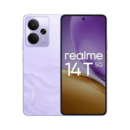 Смартфон Realme 14T 5G 8+256 RMX5078 8+256 фиолетовый фото 1
