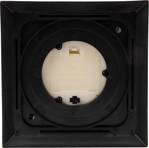 Декоративный фонарь со свечкой и шишкой, бронзовый корпус, размер 14x14x27 см, цвет теплый белый фото 3