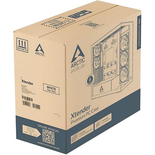 Корпус для ПК Arctic Cooling ARCTIC Xtender (White) арт. ACPCC00014A фото 9