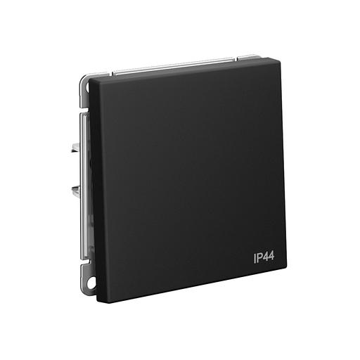 Переключатель 1-кл. ArtGallery IP44 10AX механизм карбон SE GAL441061 фото 2