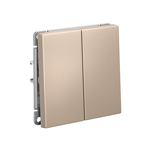 Переключатель 2-кл. ArtGallery (сх. 6/2) 10AX механизм песочн. SE GAL001265 фото 3