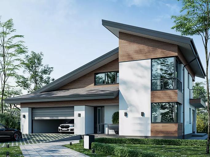 Проект дома KDR – 130 фото 1