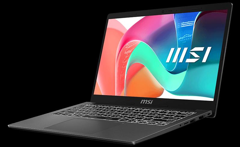 Ноутбук MSI Modern 13 F1MOG Core 7 150U 13.3" FHD (1920*1080)IPS,DDR4 16GB (8GB*2),512GB SSD Intel Graphics,backlight,46.8Whr,1.45kg,Win11Home,1y,Platinum Gray фото 2