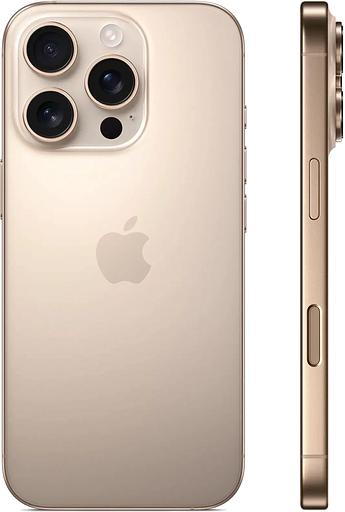 Смартфон Apple A3292 iPhone 16 Pro 1Tb бежевый титан моноблок 3G 4G 1Sim 6.3" 1206x2622 iOS 18 48Mpix 802.11 a/b/g/n/ac/ax/be NFC GPS Protect фото 2