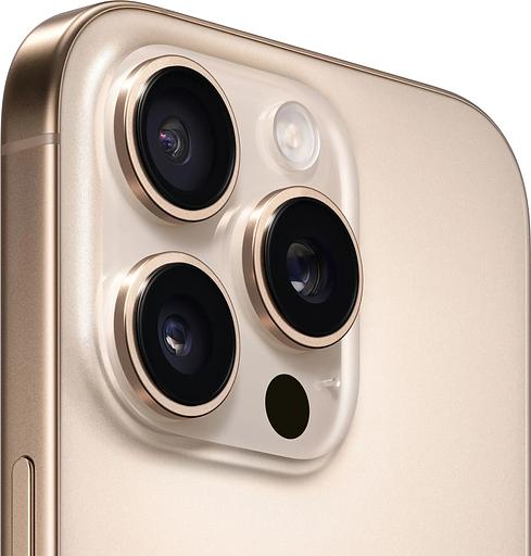 Смартфон Apple A3292 iPhone 16 Pro 1Tb бежевый титан моноблок 3G 4G 1Sim 6.3" 1206x2622 iOS 18 48Mpix 802.11 a/b/g/n/ac/ax/be NFC GPS Protect фото 4